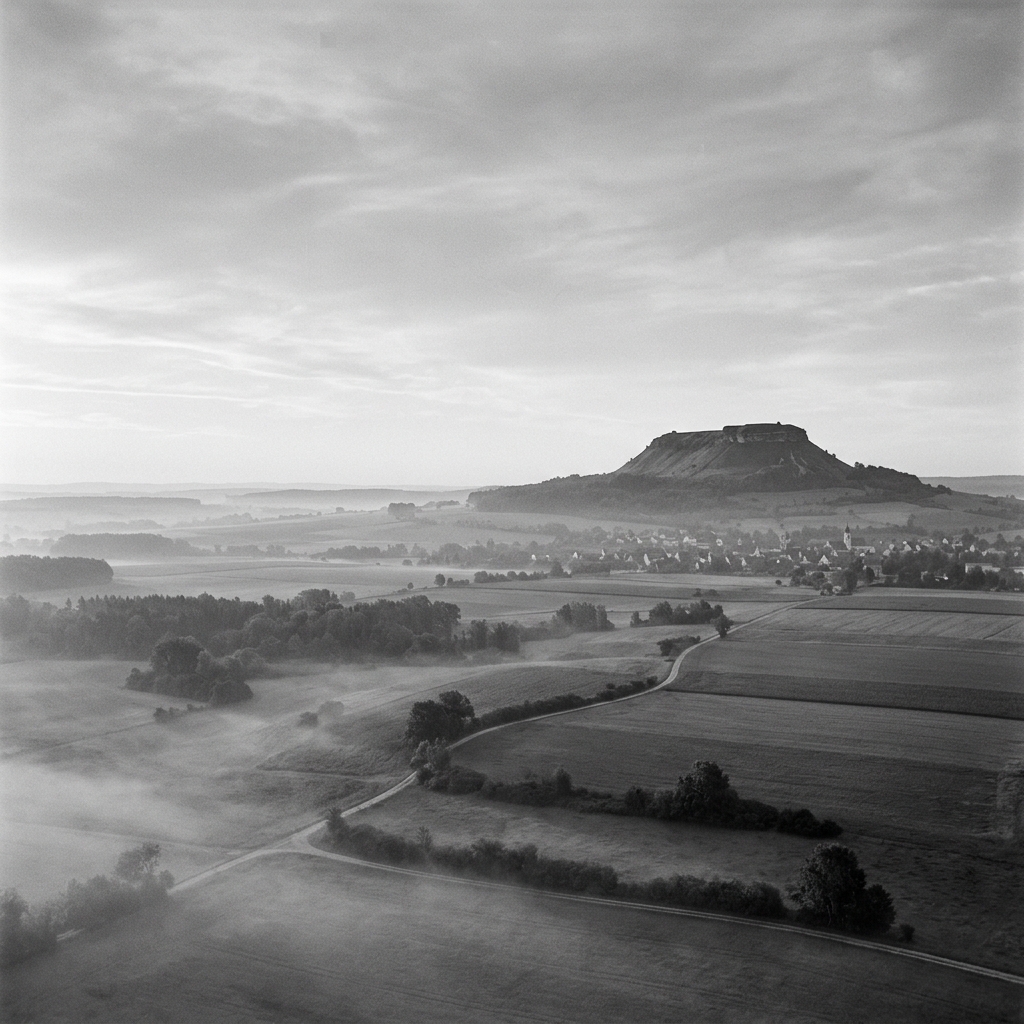 Bopfingen – Blick auf den Ipf, das Wahrzeichen der Region